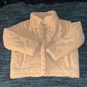 Warm Zip up Jacket with Snaps